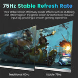32 Inch 2K 75Hz Desktop Monitor 2560*1440P HDR 100%SRGB 1MS Freesync Game Computer Display IPS VA Curved Straight Screen HDMI/DP