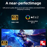 Tiansu Monitor Gaming 144Hz 4k 32 inch Monitores para PC Gamer 144 Hz 4 k 28 34 inches Curved Wide UHD 165Hz Display Screen for PC HDMI2.1 Compatible PS5/Xbox Series S 1ms